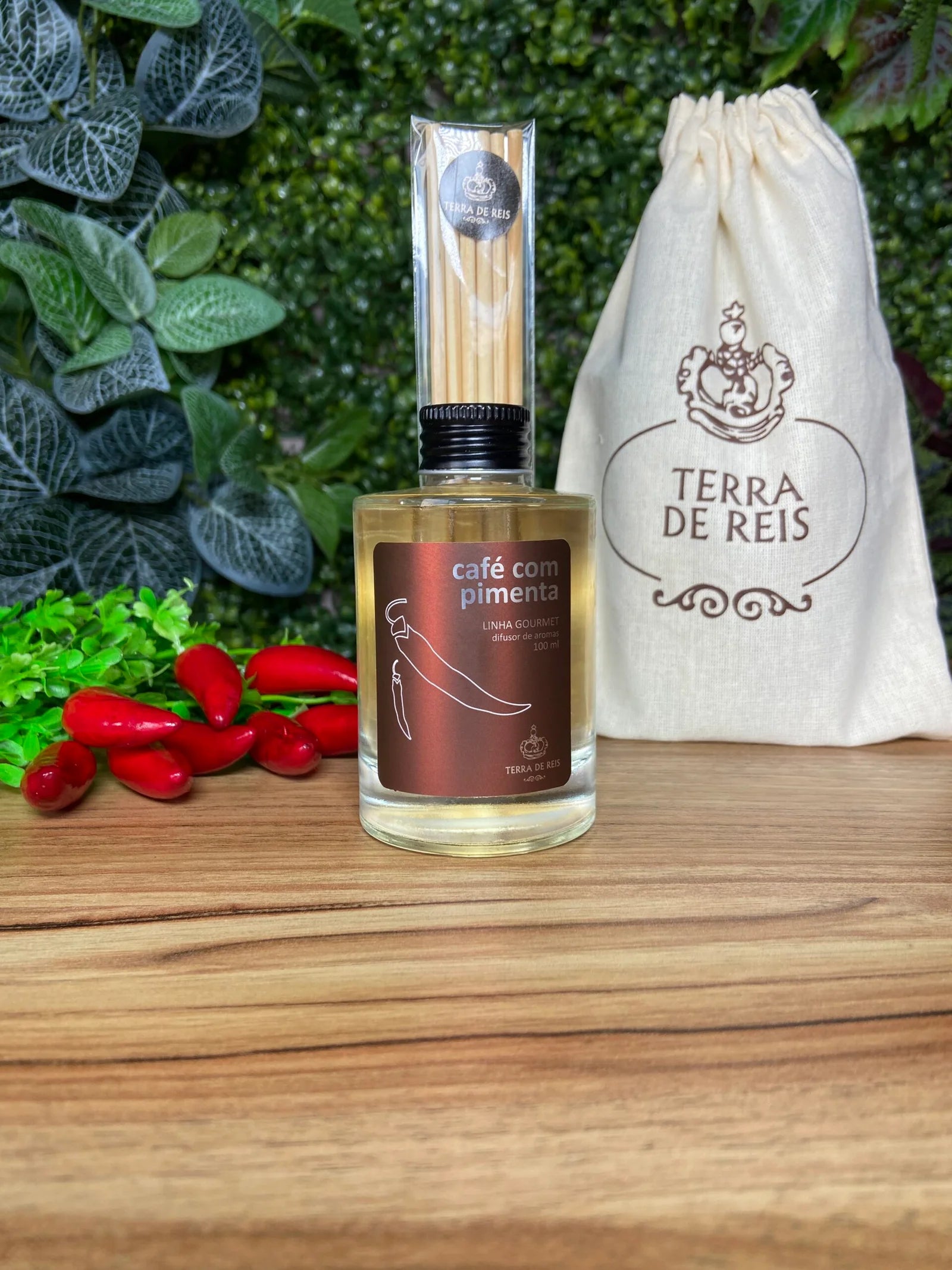 Difusor de varetas Café com Pimenta