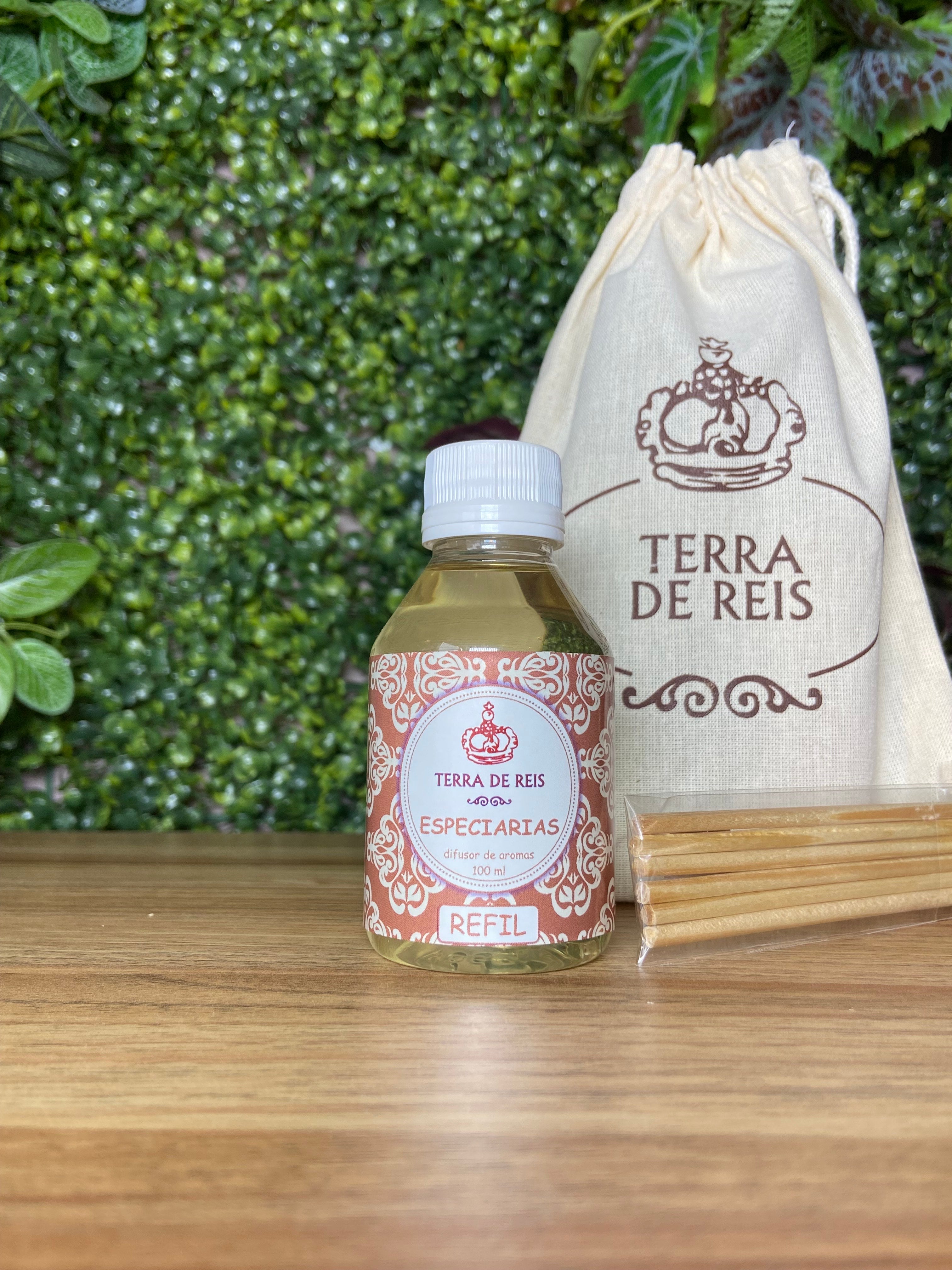 Refil difusor de varetas Especiarias