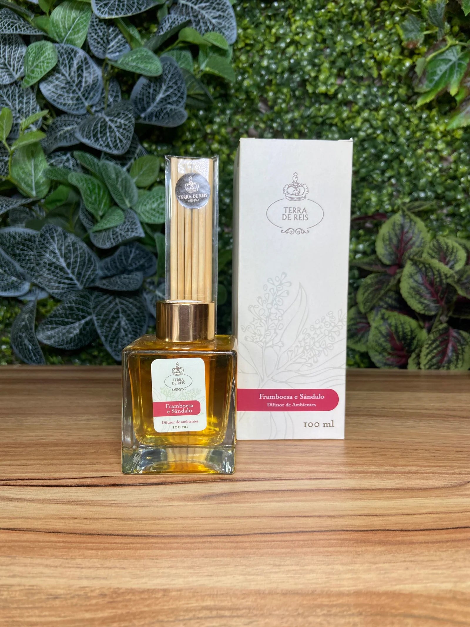 Difusor de varetas Framboesa com Sândalo