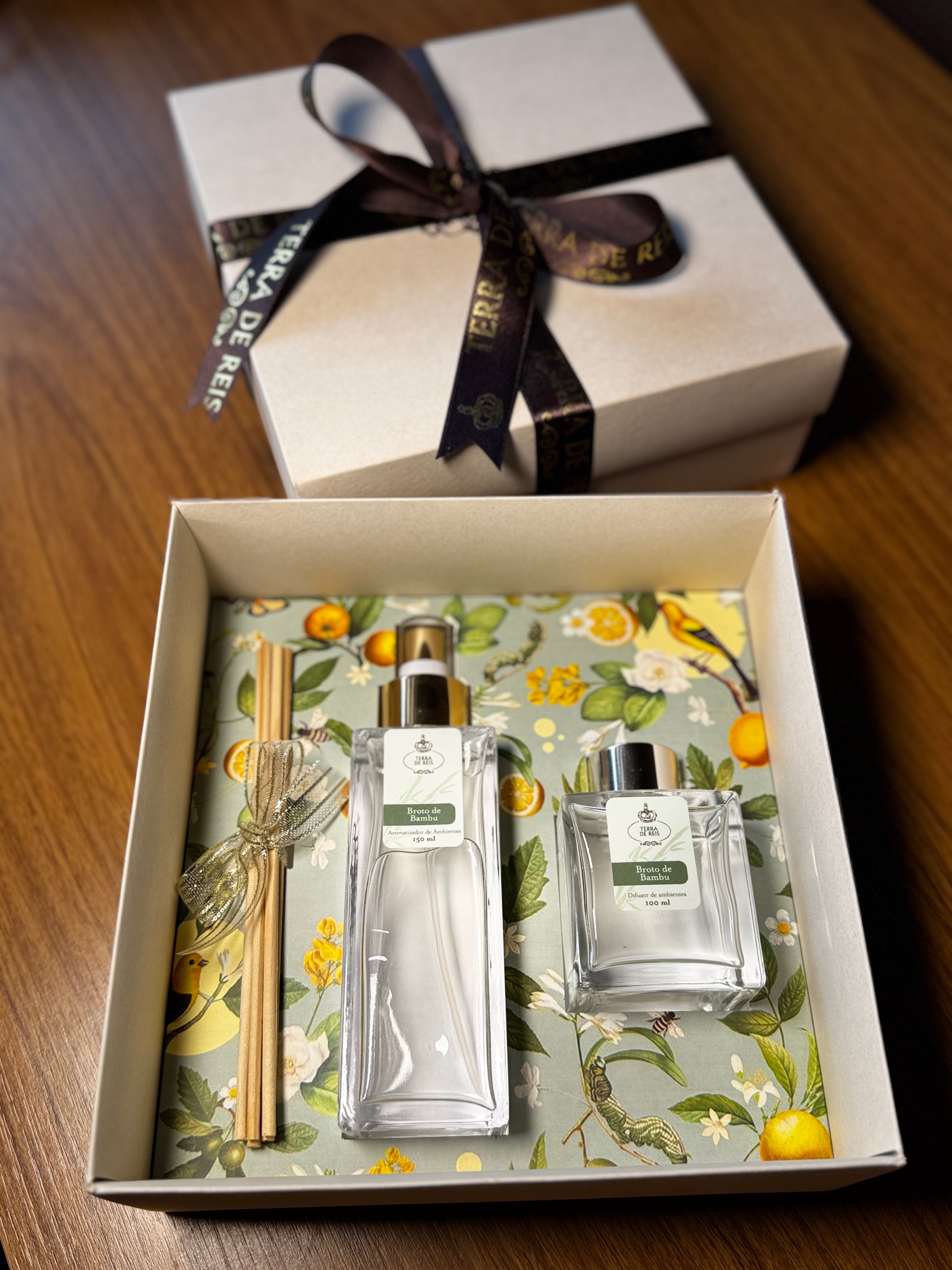 Kit de difusor e spray + varetas