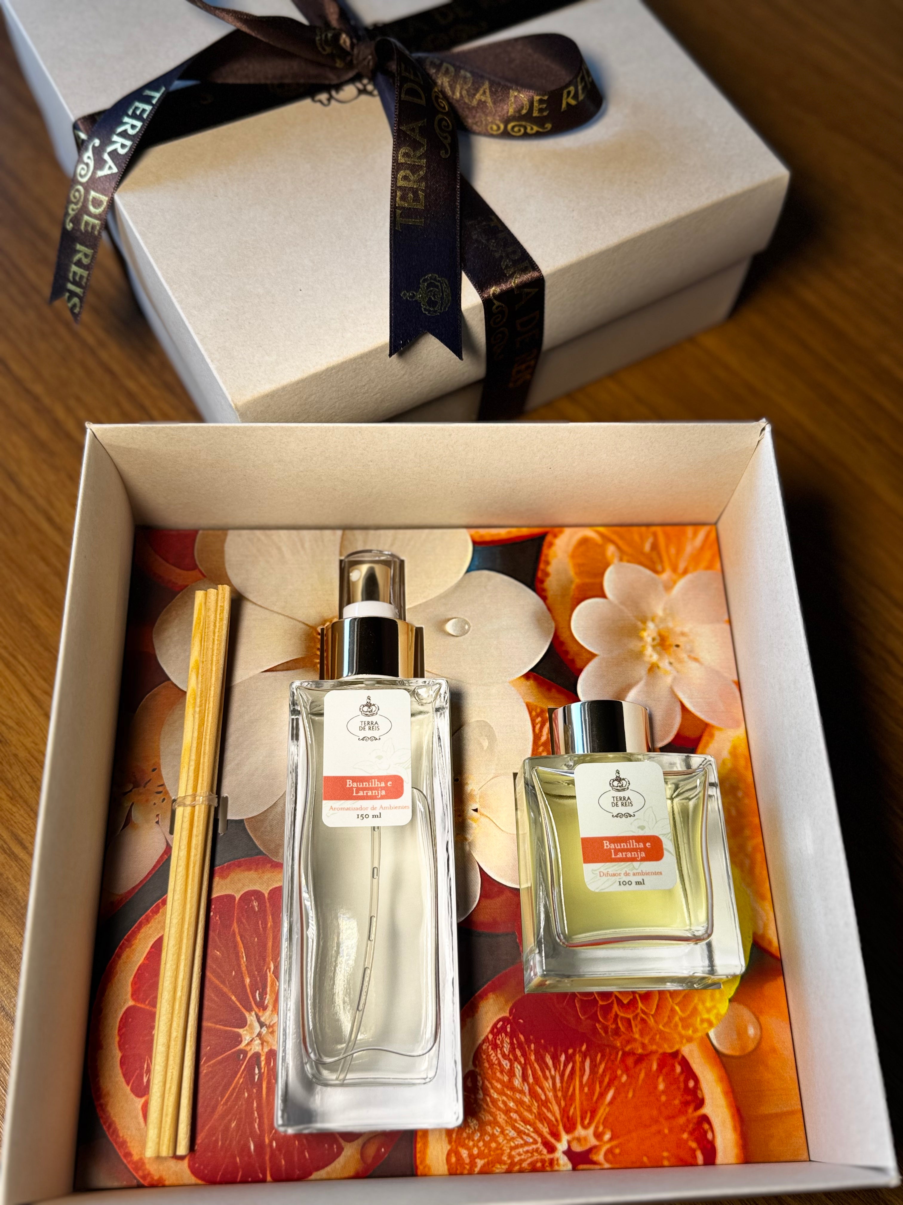 Kit de difusor e spray + varetas