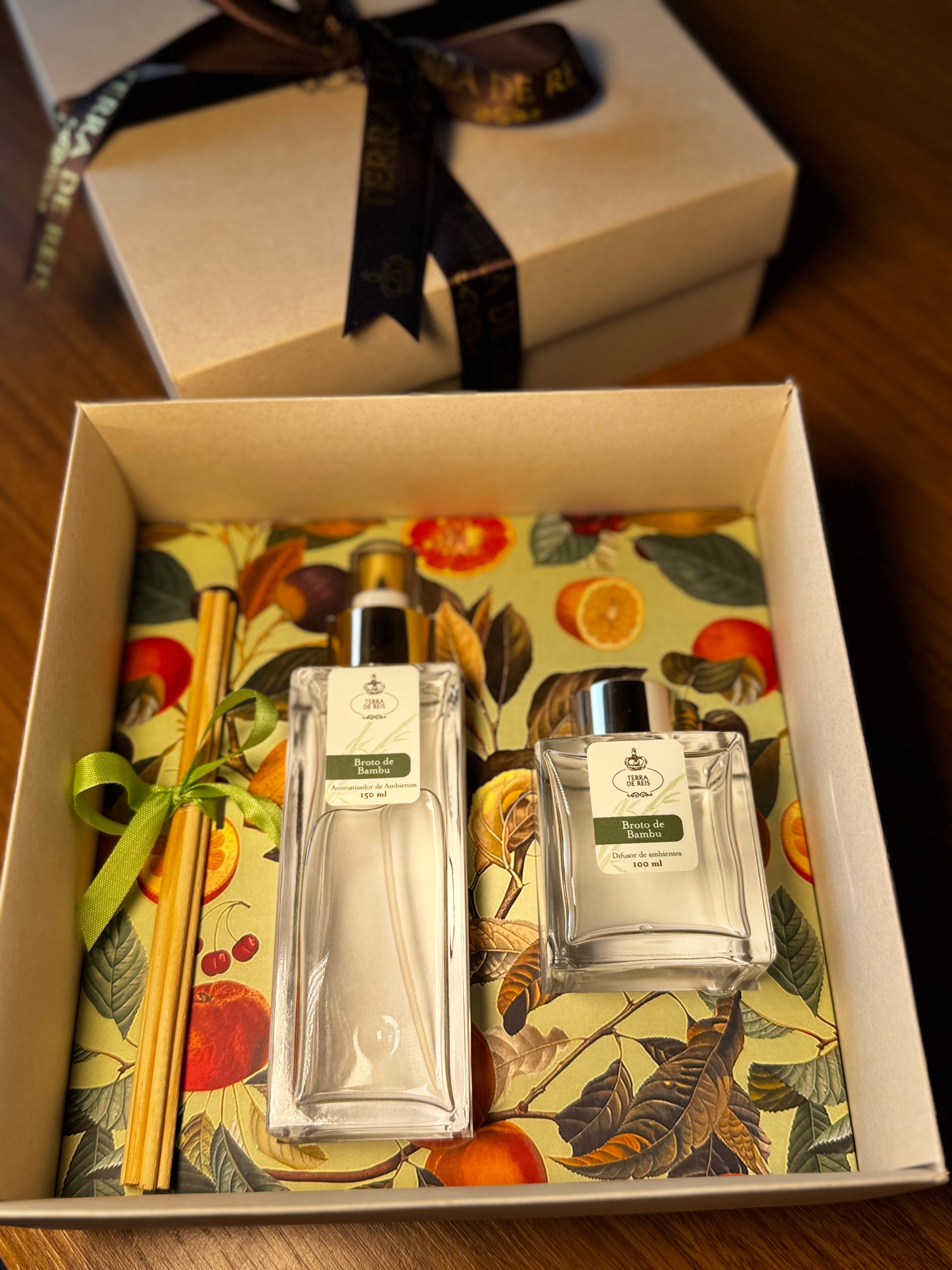 Kit de difusor e spray + varetas