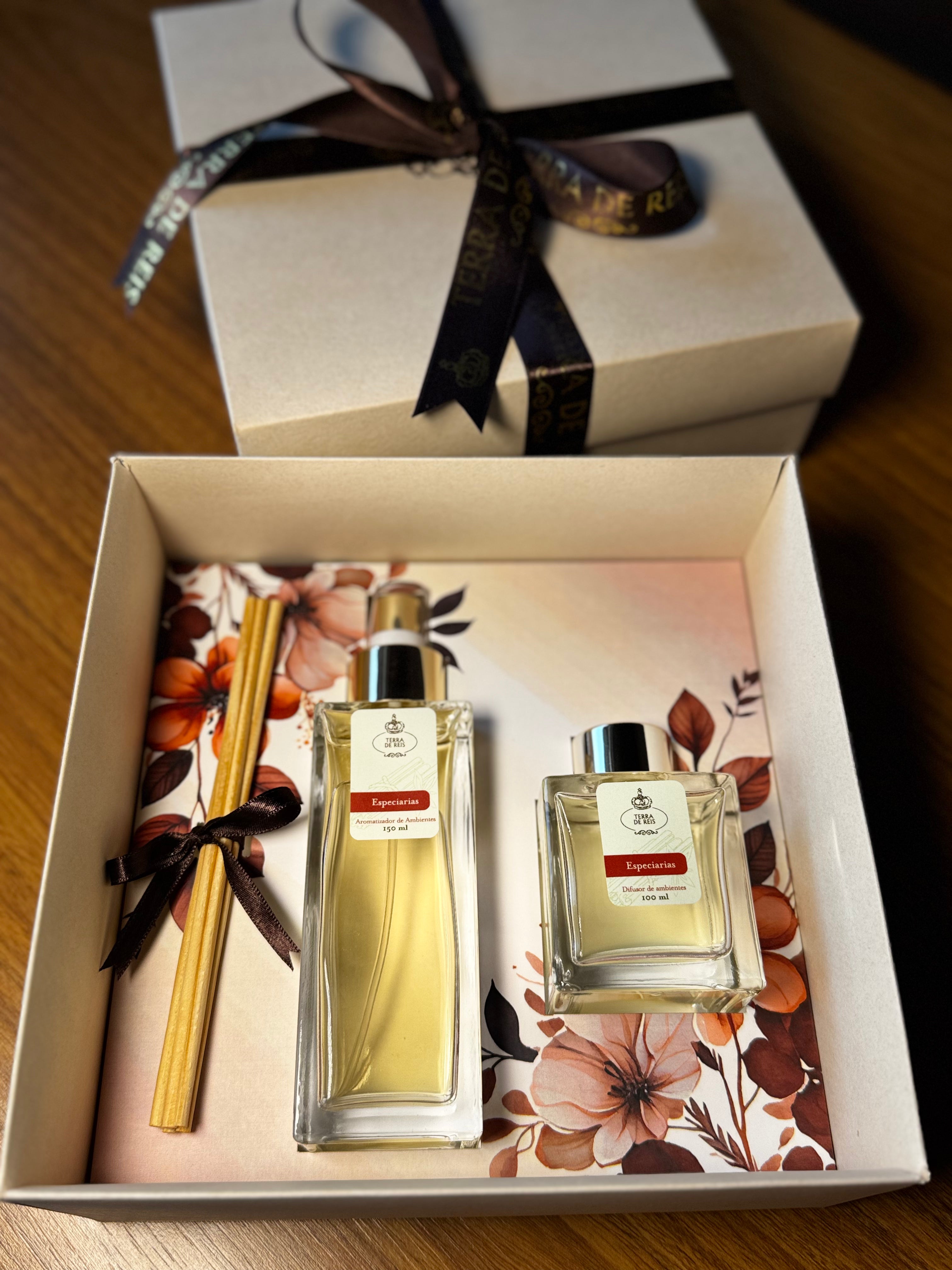 Kit de difusor e spray + varetas