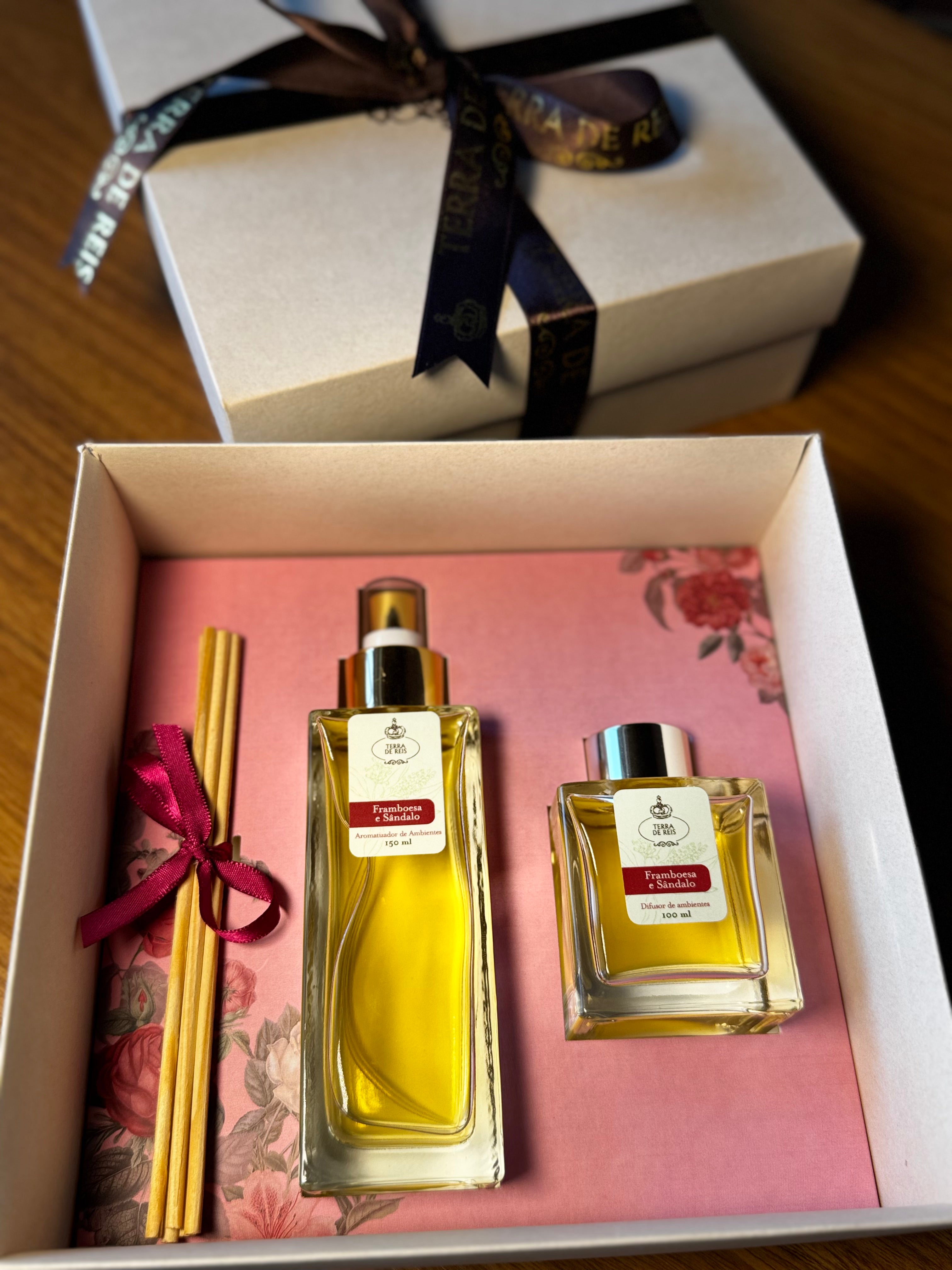 Kit de difusor e spray + varetas