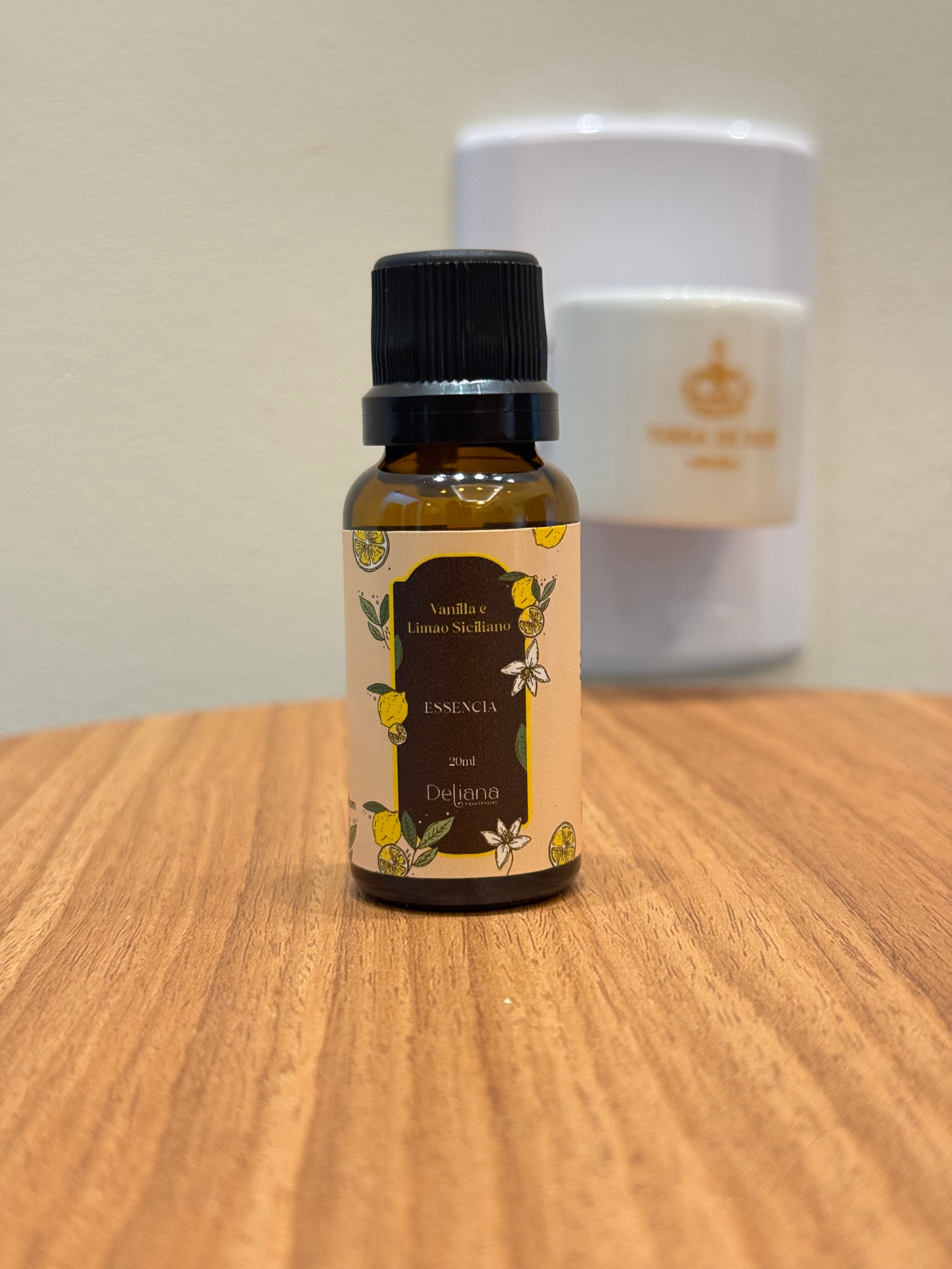 Essência Vanilla e Limão Siciliano