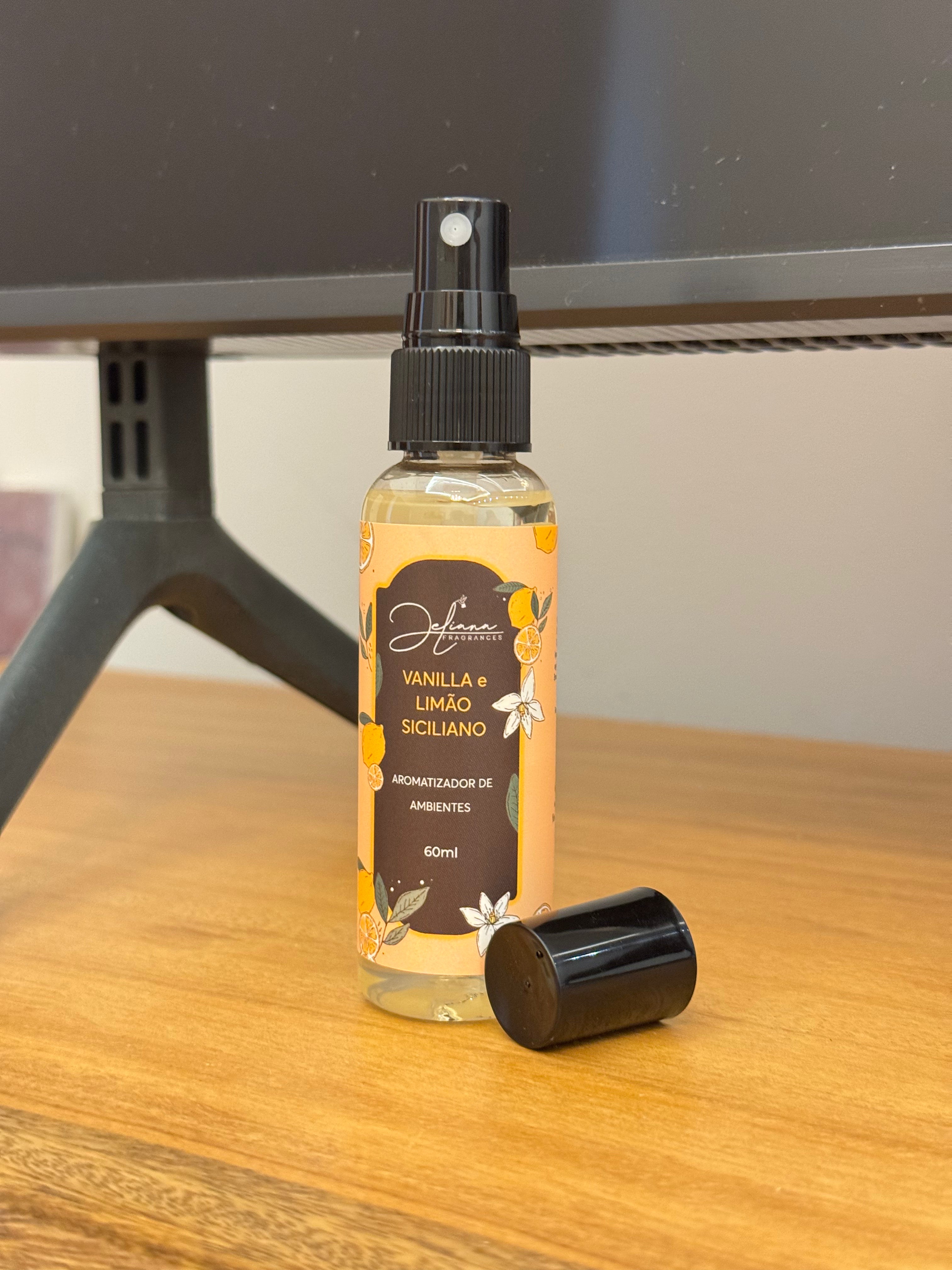 Spray Vanilla e Limão Siciliano